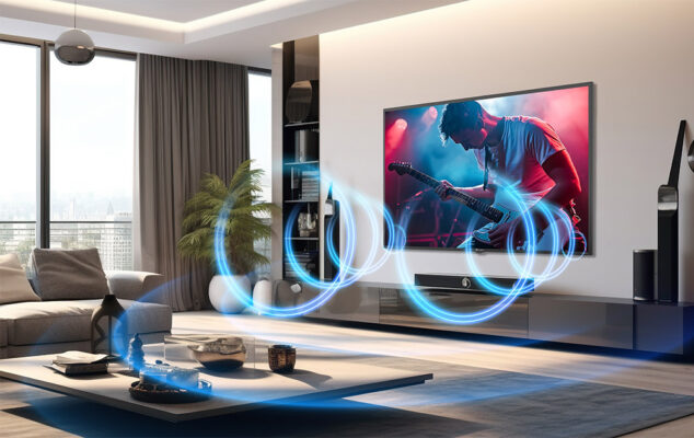 Tivi sở hữu công nghệ âm thanh vòm Dolby Digital Plus