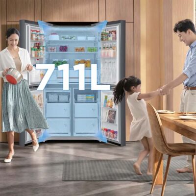 Tủ Lạnh Toshiba Inverter GR-RF895WIA-PGV(22)-XK có dung tích 711 lít