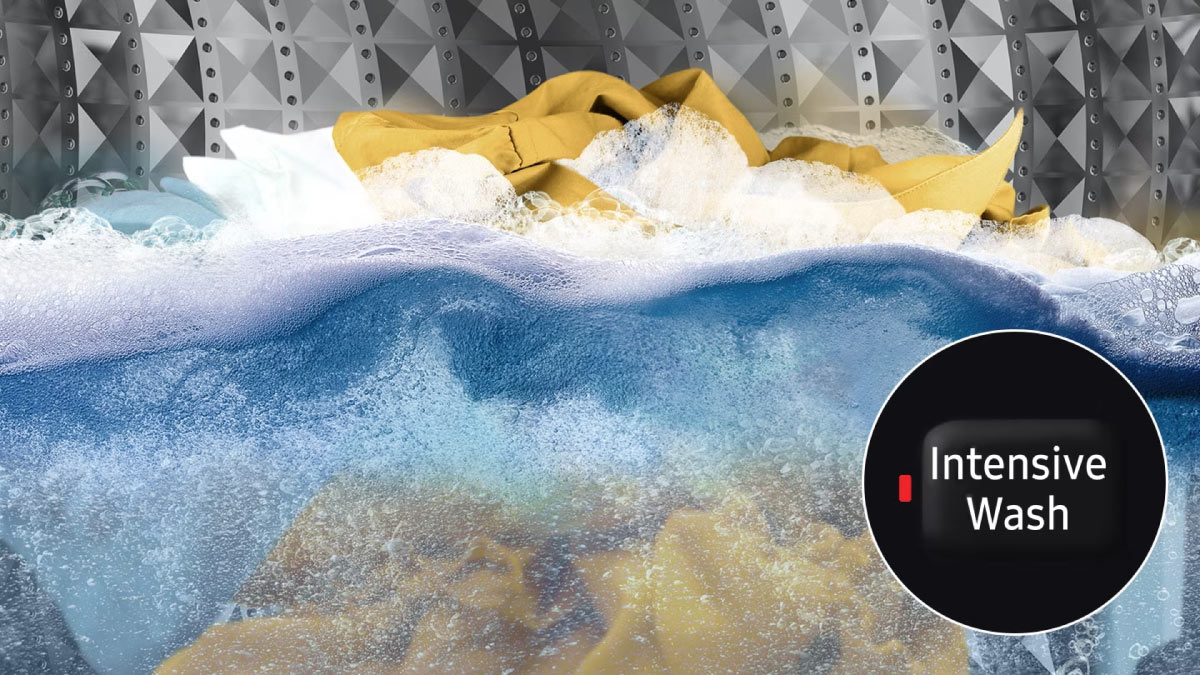 Công nghệ Intensive Wash tăng khả năng thẩm thấu chất giặt tẩy