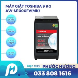 Máy giặt Toshiba 9 kg AW-M1000FV(MK)