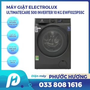 Máy Giặt Electrolux Inverter 10 Kg EWF1023P5SC