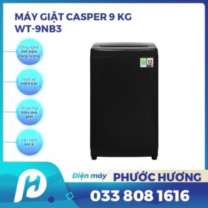 Máy giặt Casper 9 kg WT-9NB3