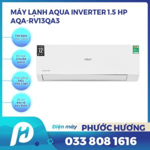 Máy lạnh Aqua Inverter 1.5 HP AQA-RV13QA3
