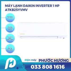 Máy lạnh Daikin Inverter 1 HP ATKB25YVMV