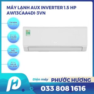 Máy lạnh AUX Inverter 1.5 HP AW13CAA4DI-3VN