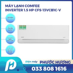 Máy lạnh Comfee Inverter 1.5 HP CFS-13VCB1