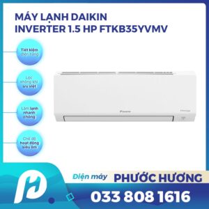 Máy lạnh Daikin Inverter 1.5 HP FTKY35WMVMV