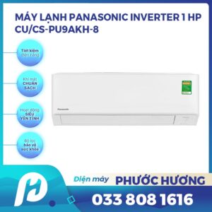 Máy lạnh Panasonic Inverter 1 HP CU/CS-XU9BKH-8