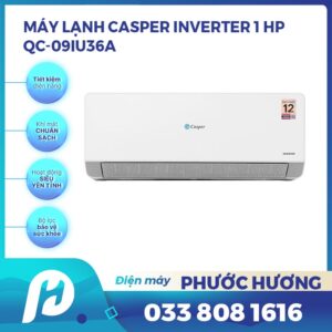 Máy lạnh Casper Inverter 1 HP QC-09IU36A