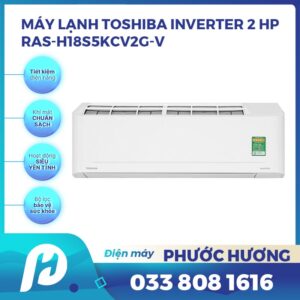 Máy lạnh Toshiba Inverter 2 HP RAS-H18S5KCV2G-V