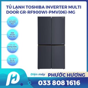 Tủ lạnh Toshiba Inverter 711 lít Multi Door GR-RF900WI-PMV(06)-MG