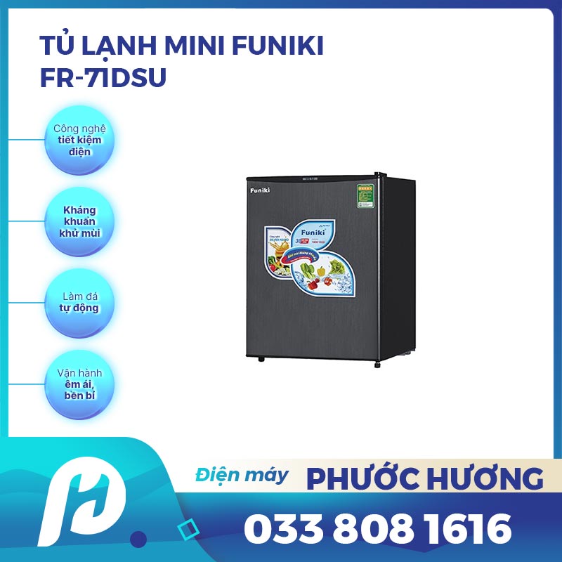 Tủ lạnh Mini 74 Lít Funiki FR-71DSU