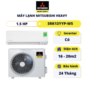 Điều hòa Mitsubishi Heavy 12000BTU 1 chiều inverter SRK13YYP-W5