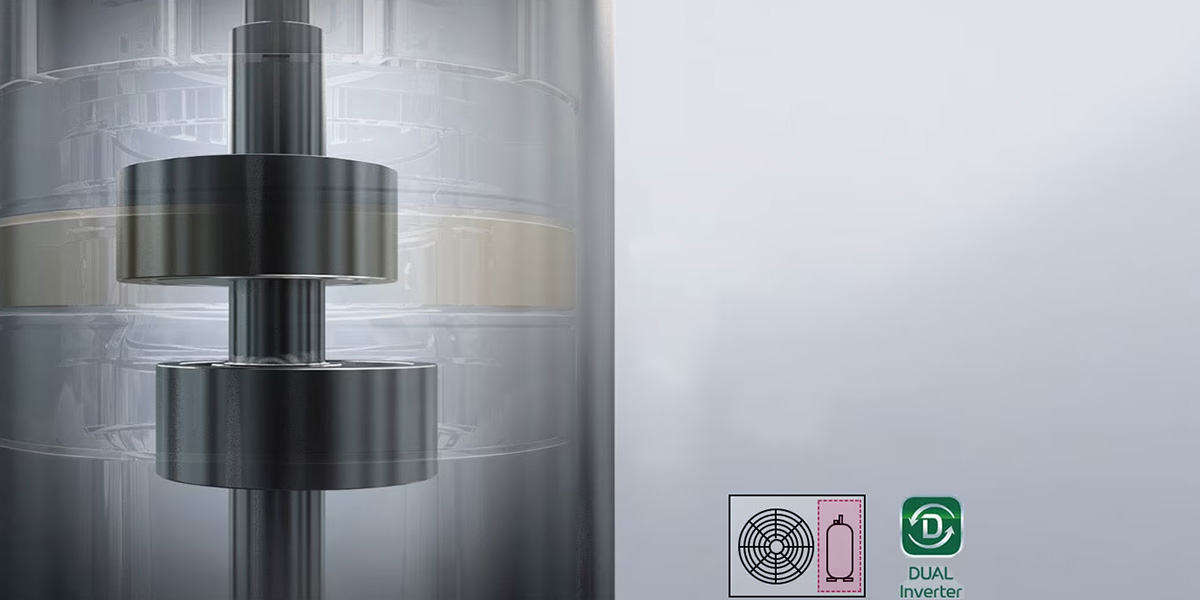 Dual Inverter tiết kiệm điện năng