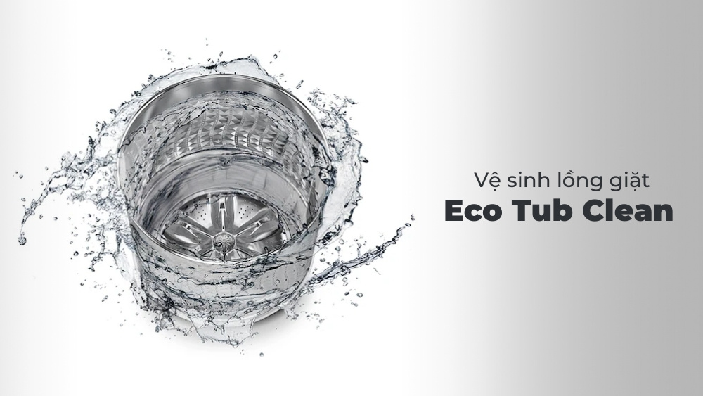 Eco Tub Clean hỗ trợ vệ sinh lồng giặt