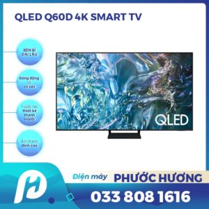 Smart Tivi QLED Q60D 4K Samsung