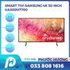 Smart Tivi Samsung 4K DU7700