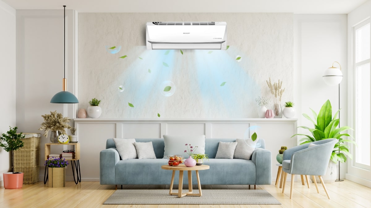 Kiểu dáng máy lạnh Sharp Inverter 1.5HP AH-X13ZEW